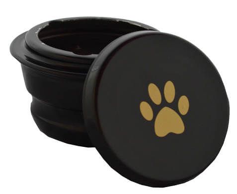 Baby black/Paw Urn